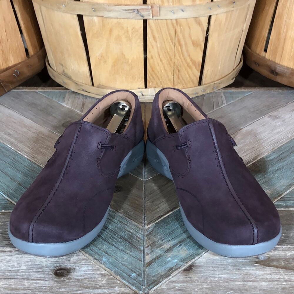 Clarks Unstructured Un Loop 2 Burgundy Leather Co… - image 6